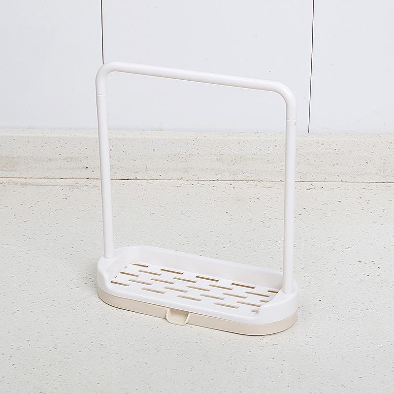 Raft de depozitare pentru bucătărie japoneză: Suport pentru lavetă, prosop și burete