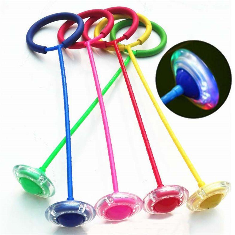 Fitness Jump Ropes Sports Revolving Ball Flashing Skip Ball Flashing Wheel Glowing Bouncing Balls