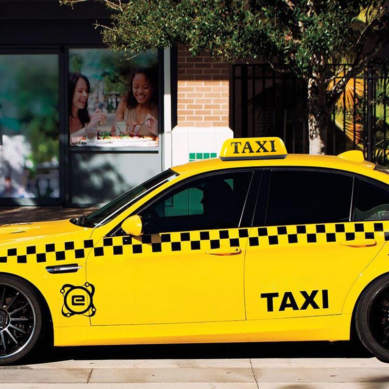 Taxi-Licht, Cab-Dachlicht, Vintage-Taxi-Dachschild, Retro-Taxi-Leuchtschild, helles Schild für Taxi, 12 V, Autodach-Taxischild