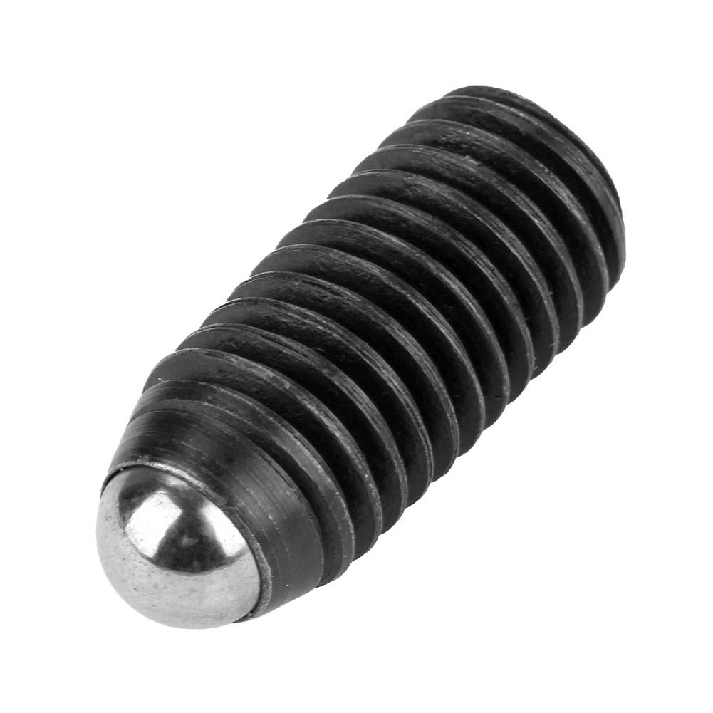 10pcs M12 Screw Thread Hex Socket Carbon Steel Ball Spring Plungers Set (M12*25)