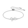 Bransoletka Lifelong Bow Series Bowknot z rodowaną powłoką Bransoletki damskie Platinum-Plated 5469983
