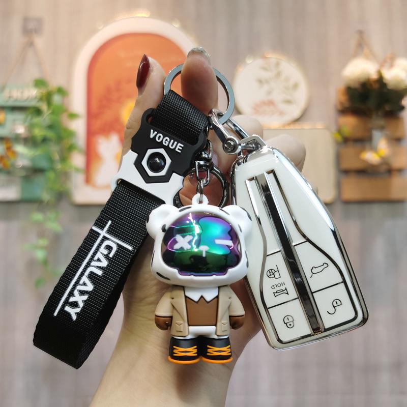 2022 Hongqi H9 Key Case Shell for HS5/HS7/HS9/H7/H5 Models - Unisex