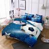 Football Basketball Sports Quilt Cover Bedding Digital Printing Home Textiles Three-Piece Set