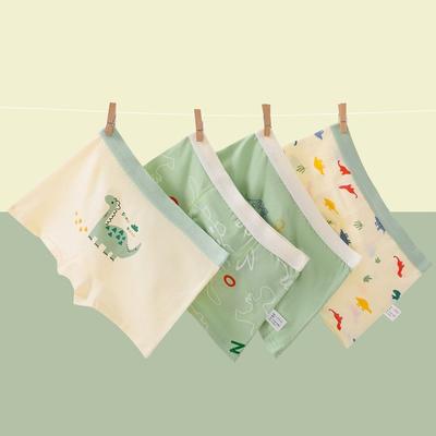 4pz Boxer Cartone Animato per Bambino Bambini Biancheria Intima Pantaloncini Bambini Cotone Boxer 3-12A