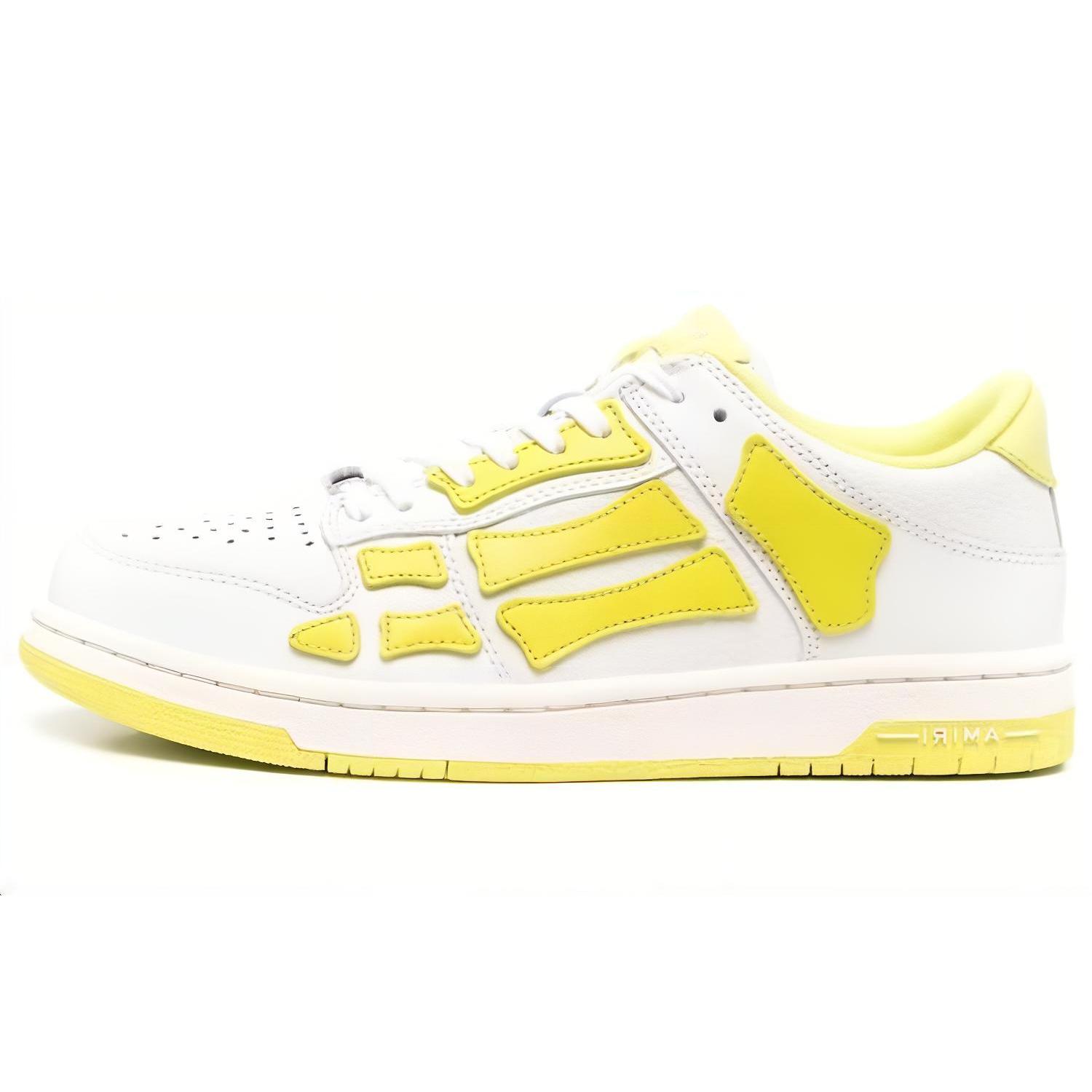 

new AMIRI Skel Top Low White Fluorescent Yellow 42