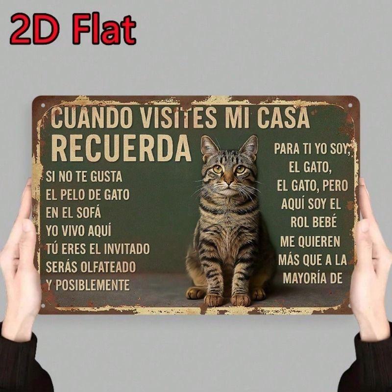 

Vintage Metal Poster Wall Art, Home Decor Tin Sign 11.8x7.8 Inch for Kitchen