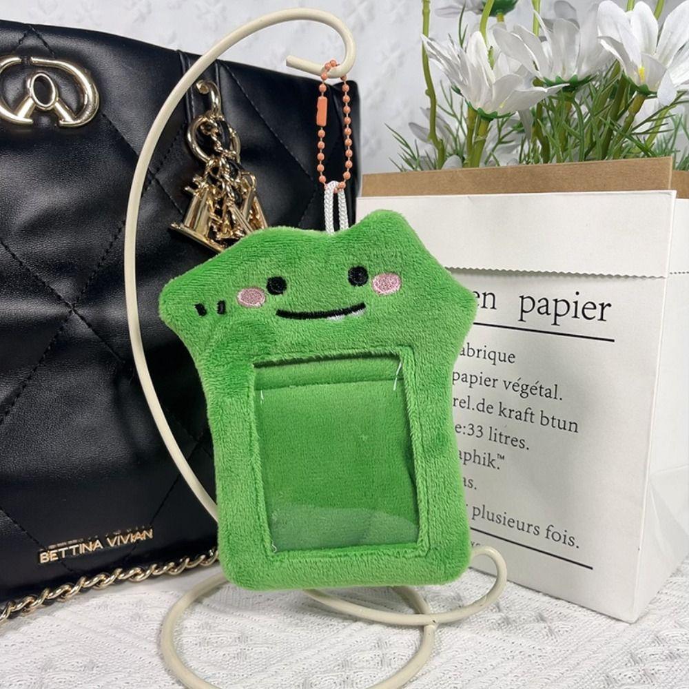 

Капибара Держатель для автобусной карты Мягкий мультяшный Чехол для фотокарты Брелок Чехол для ID-карты Девушка/Леди style B