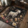 1Pc Animal Flowers Rug - home decoration Carpet For Living Room Bedroom Flooring Computer Chair Area Rug