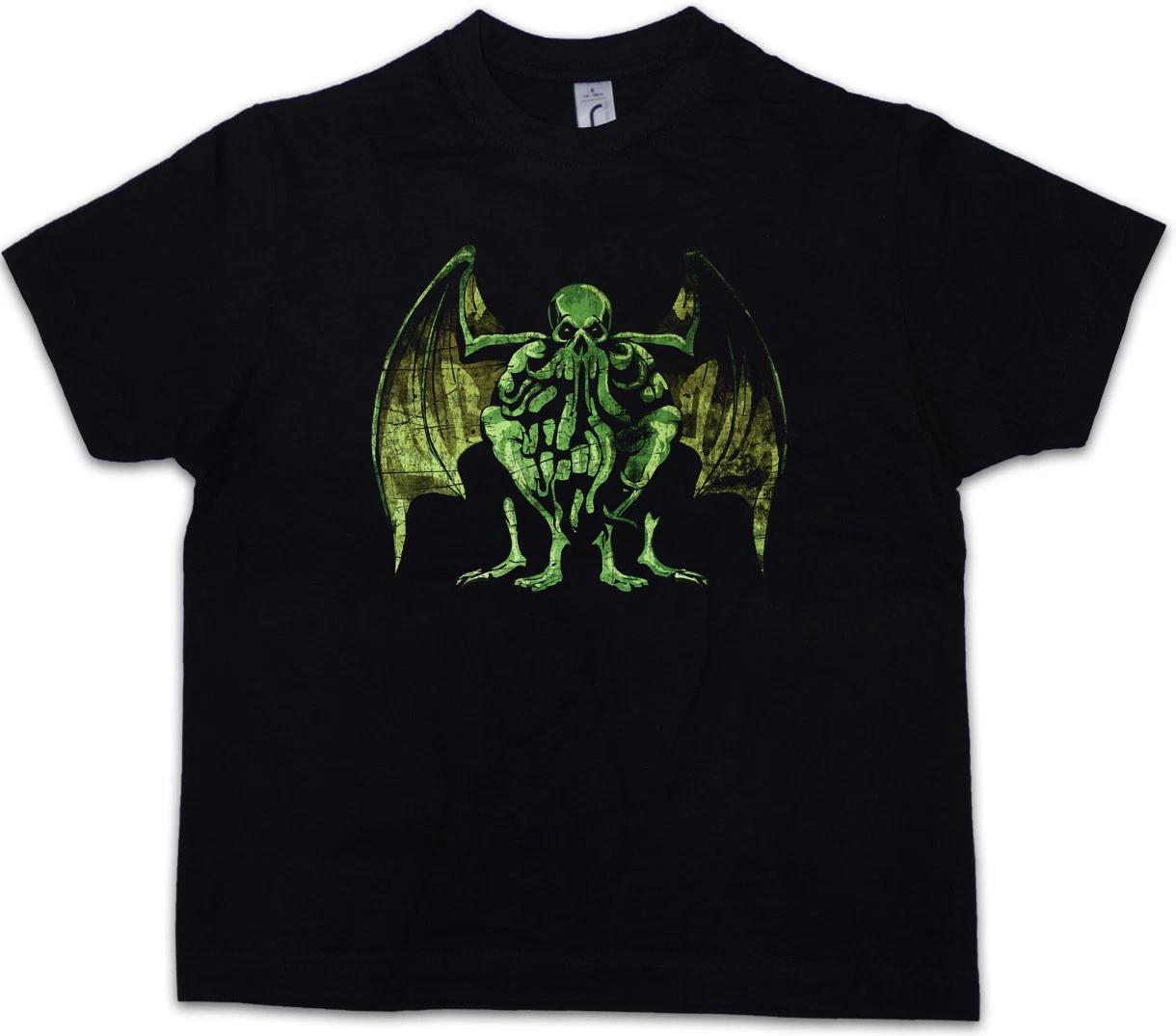 CTHULHU XVII Kids Boys kids boys T-Shirt Wars Horror Arkham Miskatonic Lovecraft Dunwich 150