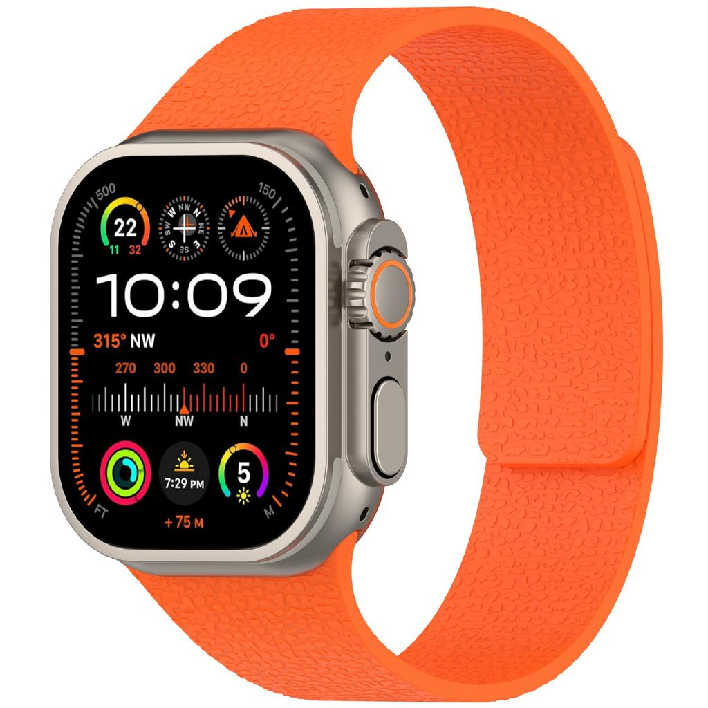 Soft Watch Strap for Apple Watch Series 10 9 8 7 SE 6 5 4 3 2 1 42mm 41mm 40mm 38mm Silicone Magnetic Band