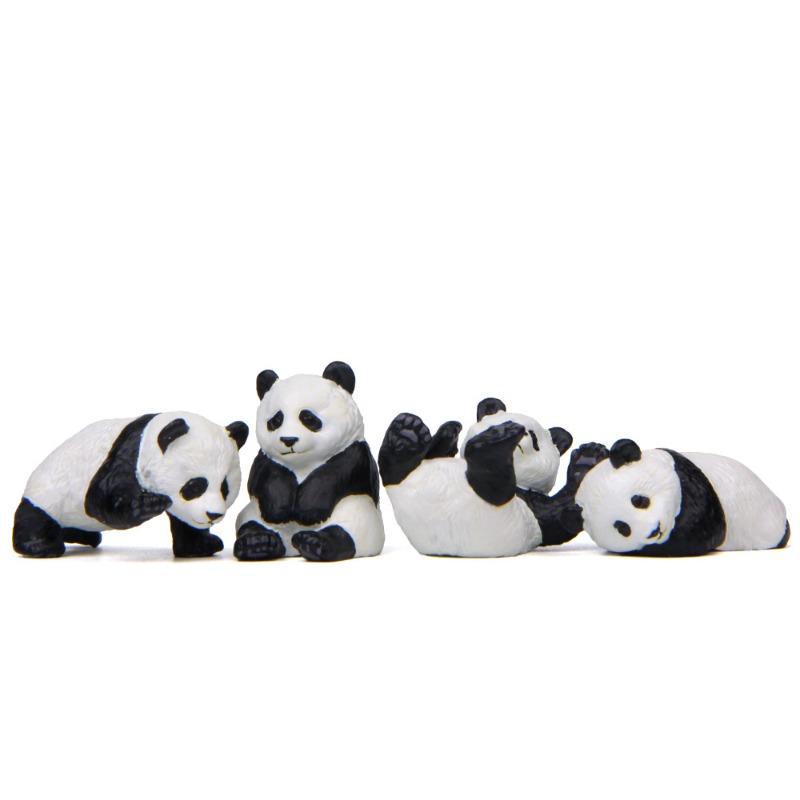 Cute Panda Life, Multi-shaped Creative and Fresh Figurines, Micro-landscape Baking and Landscaping Figurines, Decorative Items