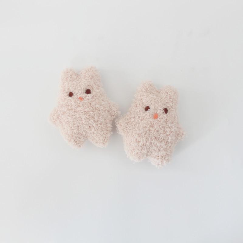 Broche de Oso y Conejo de Peluche: Accesorios bonitos para bolsos, sombreros, calcetines y gorros