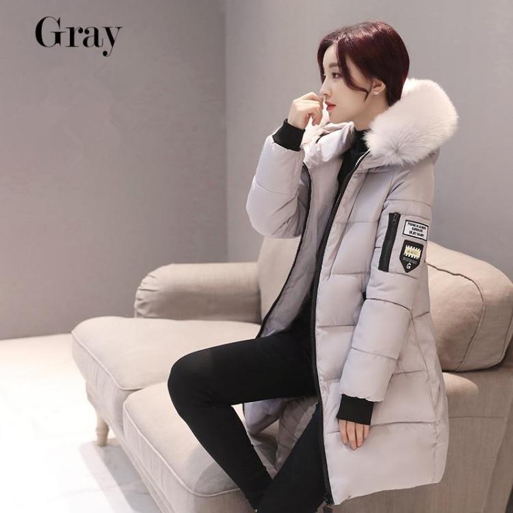 

Warm Women s Winter Jacket Cotton Padded Coats XXXXL