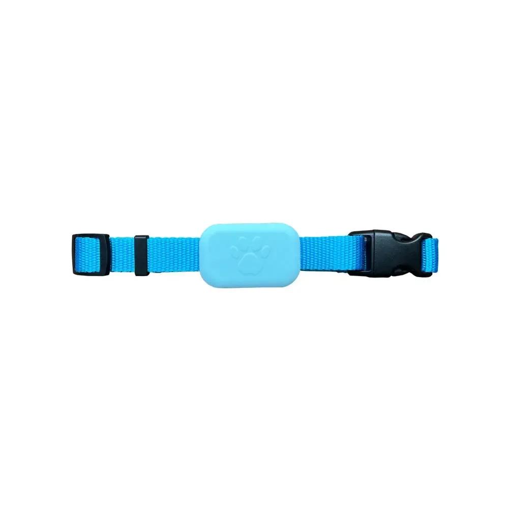 

Bluetooth Smart Pet Locator Водонепроникний анти-втрачений нашийник для відстеження місцезнаходження для кішок, собак, відстеження позиціонування, водонепроникний синій