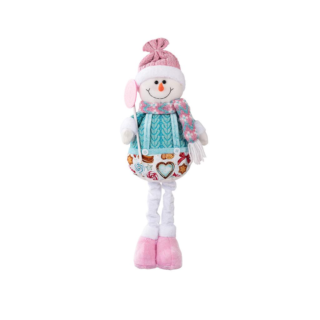 Christmas Pinks Christmas Stretch Plush Doll Home Display Window Decoration