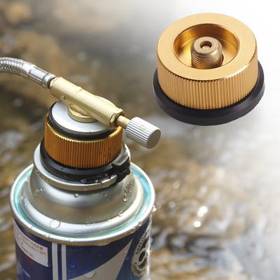 Canister Refill Shifter Flat Gas Tank Gas Shifter Adapter Extra Canister Valve Adapter Camp Gas