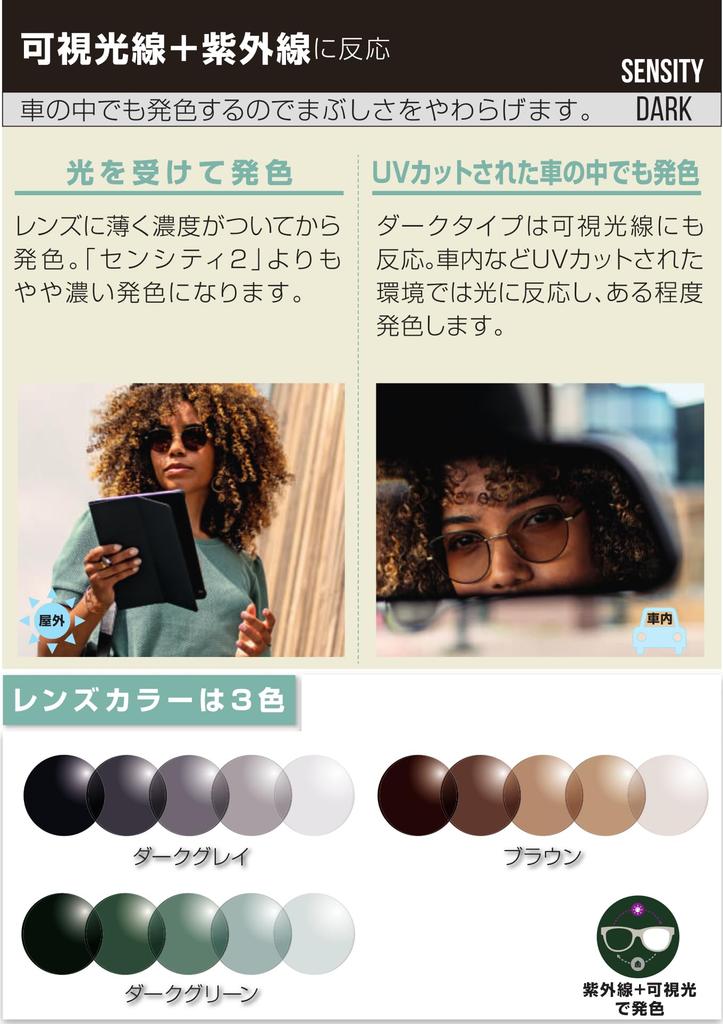 9506KCH Visible Light Photochromic Sunglasses with UV Darkening In the Photochromic Plus UV Slightly Badass TR90 Black Dark Gray [OTC.web] Protection,