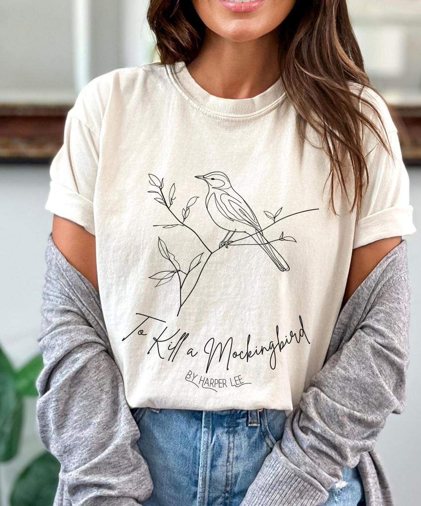 To Kill A Mockingbird Shirt To Killa Mockingbird T Shirt To Kill A Mockingbird Gifts Atticus Finch Shirt Light Academia Clothing Bookish Tee