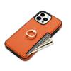 Leather Wallet Phone Case for iPhone Air 17 16 15 14 13 12 11 Pro Max XS XR X 7 8 Plus Ring Holder Card Solt Litchi Stand Cover