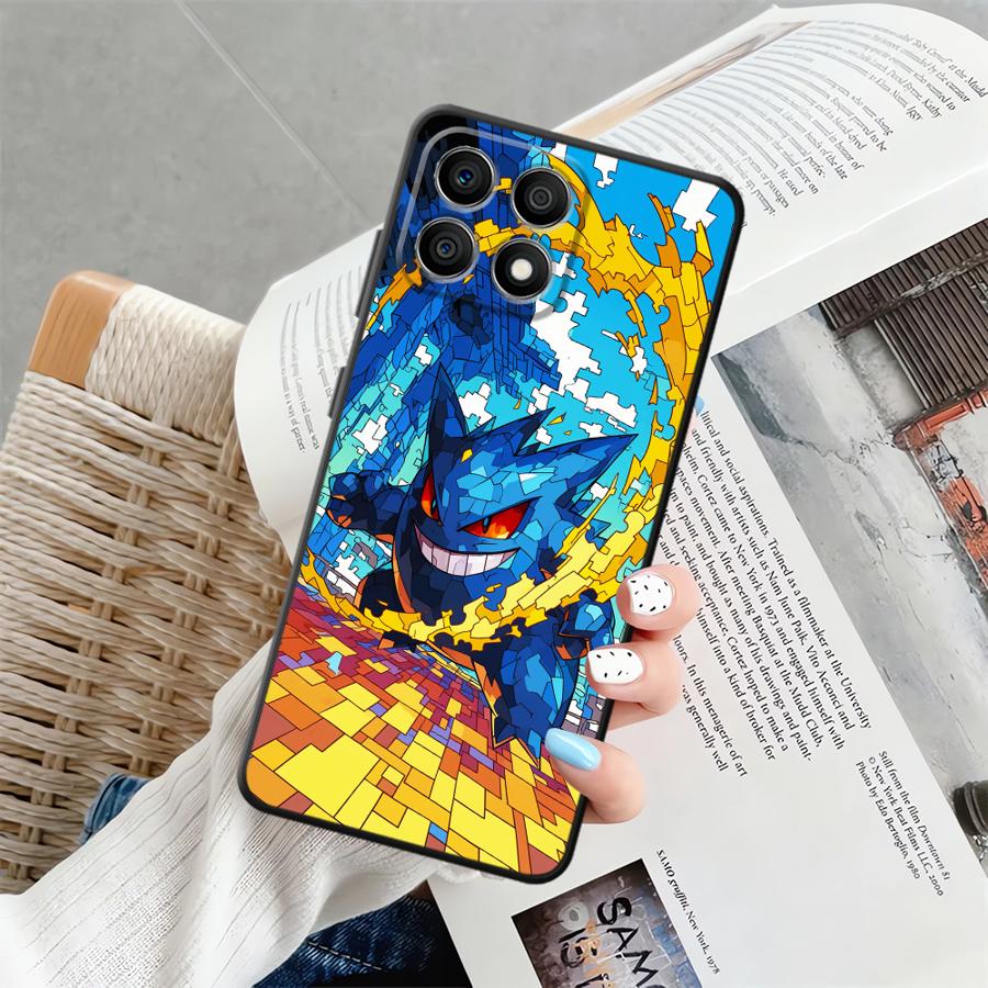 

Милый Чехол с Пикачу Покемон для Honor X6 X5b Magic5Lite 70 X8 X7 X9a 8X 90 200 400 Lite Funda Чехол для Телефона Honor X5b