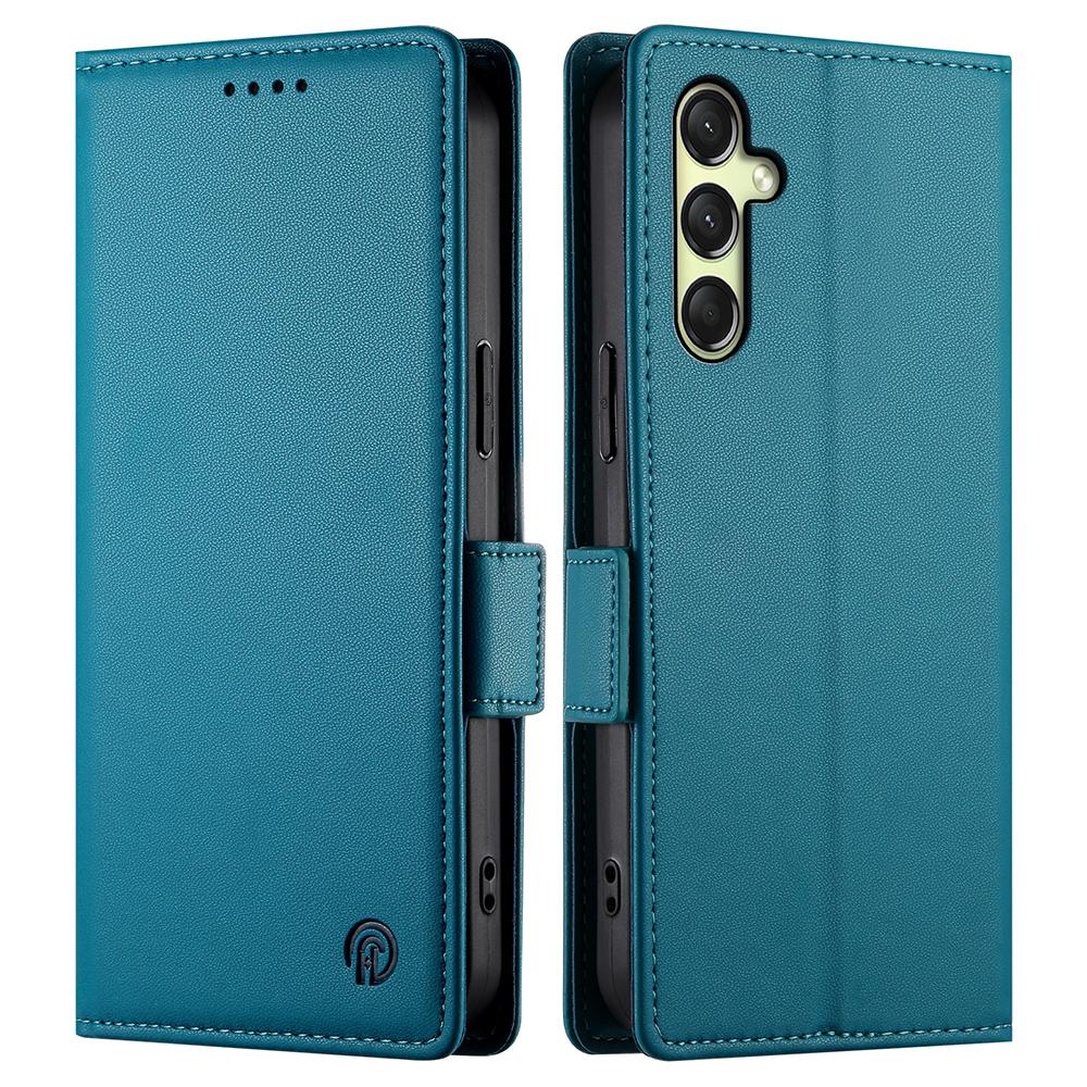 

DF-010 Для Samsung Galaxy A26 5G Чехол-подставка PU кожаный кошелек Чехол для телефона Blue