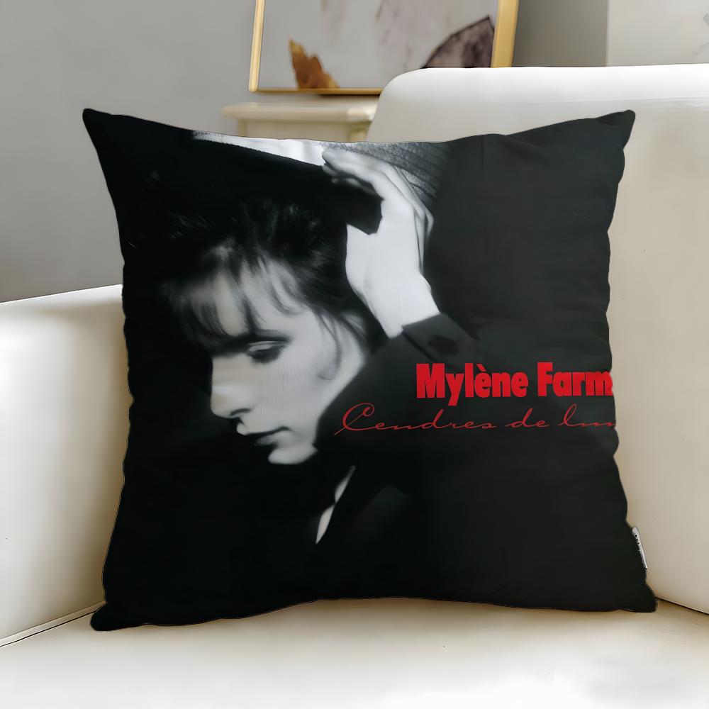Stylish Mmylene Farmerable Cushion Cover Soft EasyWash Pillow Case Versatile for Couch Bed Travel and Office