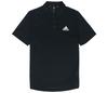 Polo Shirts Men's Black Polo Collar Moderate Straight Fit GM2134