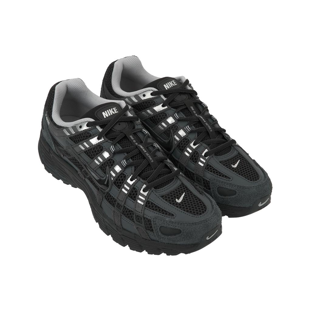 Nike נעלי סניקרס לגברים P-6000 אנתרציט כרום שחור מתכתי-כסף HF0015-002