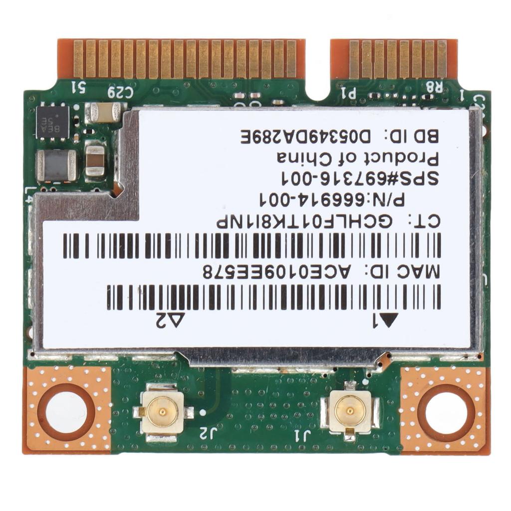 Network Card Laptop Dual Band 300M Semi Mini PCIE Wireless Network Card 2.4G 5G Support 802.11a B g n