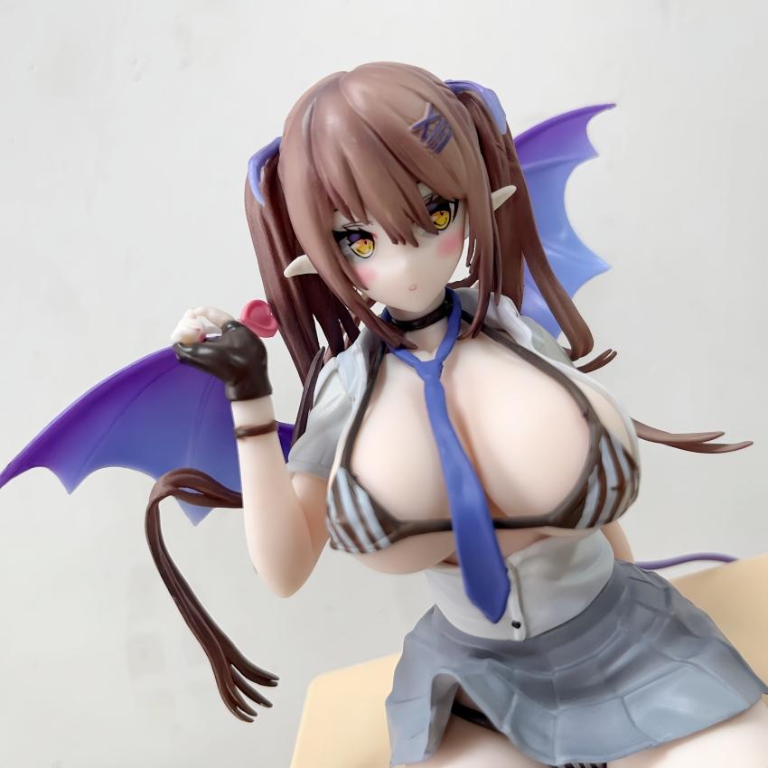 23CM Native Pink Cart Mataro Devilish Girl Rumiru Bunny Girl Ver Figure PVC Action Anime Model Toys Collection Dolls Gifts