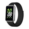 Pulseira de Nylon Compatível com Samsung Galaxy FIT3, Pulseiras Esportivas Fitness para Samsung Galaxy FIT 3 para Mulheres Homens