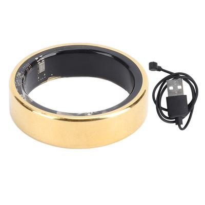 Smart Ring Health Tracker Lightweight Sport Fitness Ring Aluminum Alloy Sleep Tracker Ring for