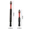 2PCS Screwdriver Bit PH2 50/65/100mm Impact-Screwdriver Bits Magnetic-Phillips Driver Drill Head Tool Accessory Series