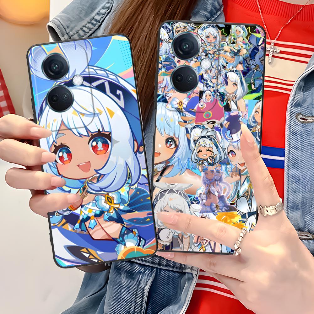 Spiel GI Mualani Mattes TPU-Handyhülle für OPPO Reno 14 13 12 11 10 9 8 7 6 5 F T Pro 5G Bunte Druckabdeckung