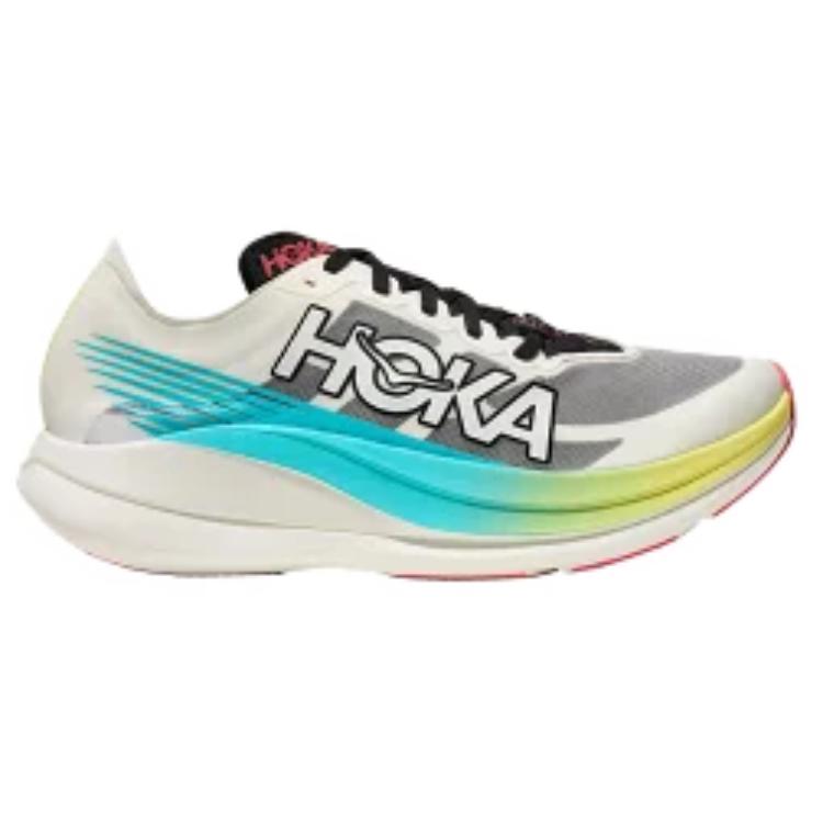 HOKA Rocket X 2 Yuzu Cielo Blue Unisex Běžecké boty Bílé 1127927-YZC