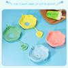 4pcs Silicone Popsicle And Ice Cream Holder Set - Leak-Proof, Reusable, Perfect for Summer Parties, Ice Cream Stand