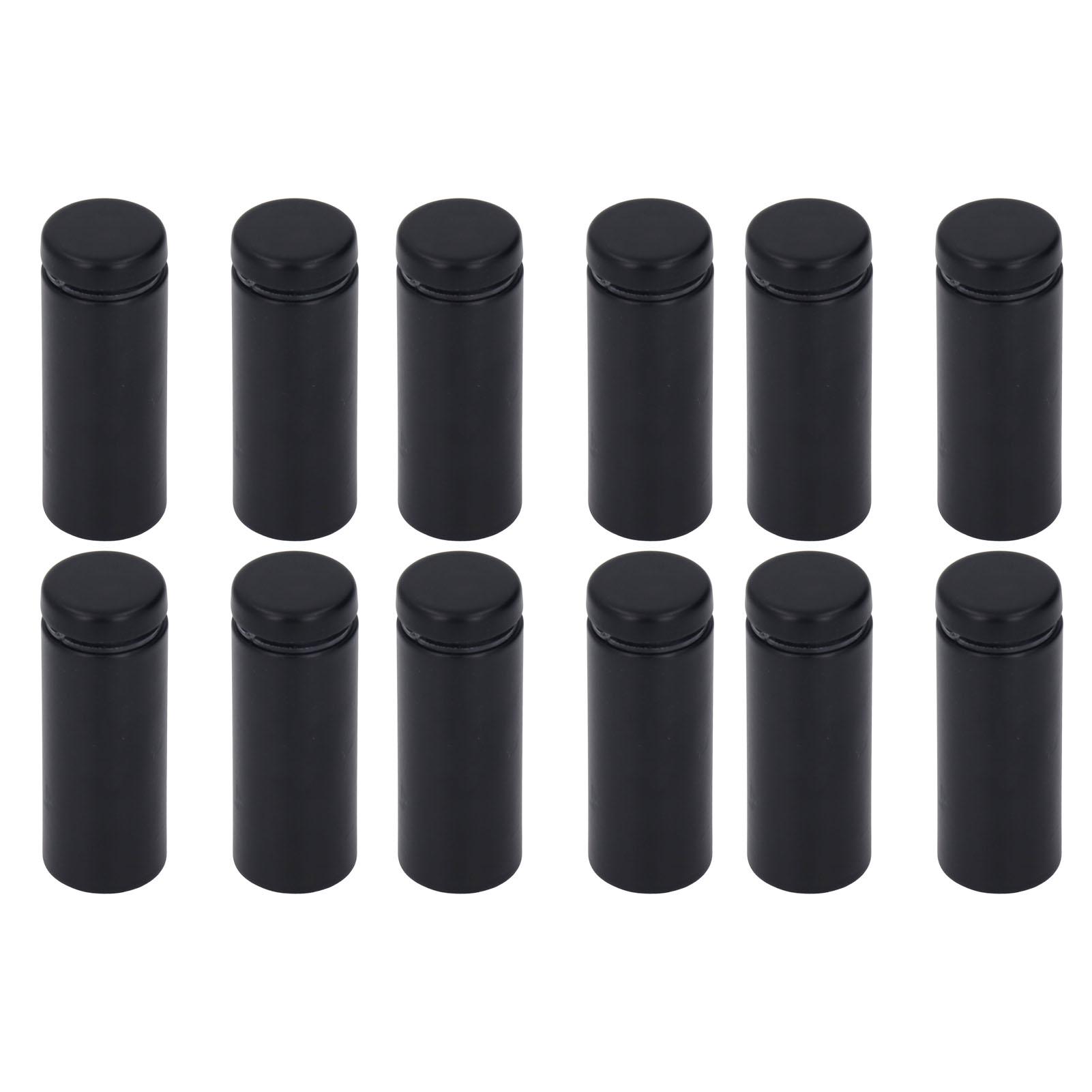 

12Pcs Standoff Screw Stainless Steel 19x50mm Wall Mount Advertising Fastener Set Kit