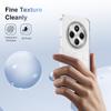 KEYSION Transparent Phone Case for Redmi 14C Soft TPU+PC Anti-slip HD Clear Shockproof Phone Back Cover for Xiaoami POCO C75