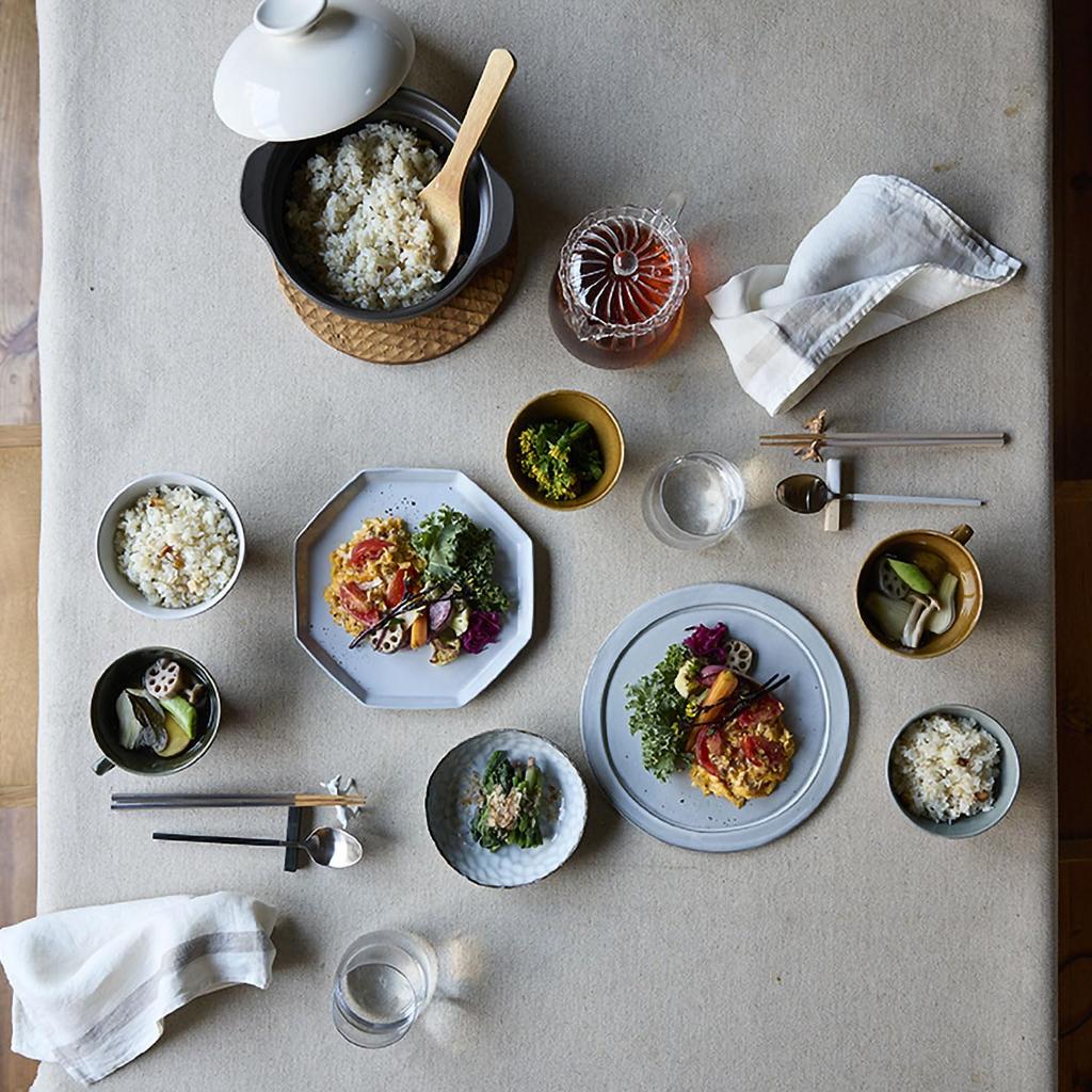 TAMAKI Soso Rice Bowl, Round, Small, White, Diameter 11cm X Height 7cm, T-964767