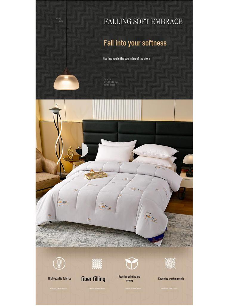 Hilton Energy-Storing Warm Quilt Blanket for All Seasons