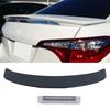 Rear Trunk Spoiler Wing with Light Aerodynamic Accessory Replacement for Corolla 2014-2019 Gray