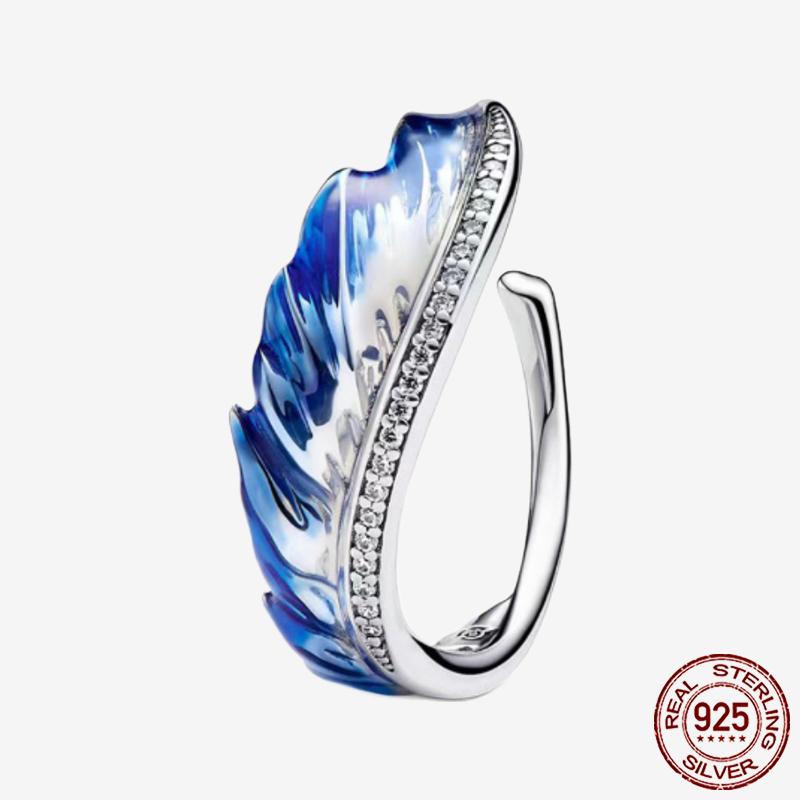 Princess Tiara 925 Silver Sparkling Butterfly Heart Rings For Women DIY Jewelry,Gift, Wedding