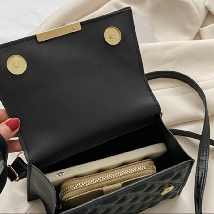 Unique Square Bag for Fashionistas Practical and Stylish PU Shoulder Bag Handbag