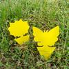 Sun Butterfly Double-Sided Yellow Insect Trap: Sticky Lure Board for Flies & Insects