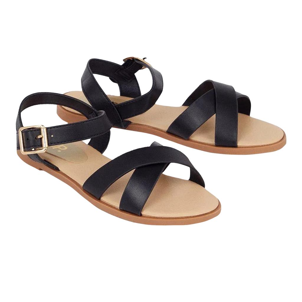 Dorothy Perkins Womens/Ladies Florence Crossover Side Strap Flat Sandals