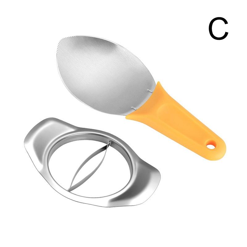 Creative Mangos Cutter Fruit Splitter Tools Mangos Knife Mangos Corer Stainless Steel Mangoes Slicer Peeler Gadgets Kitchen Tool