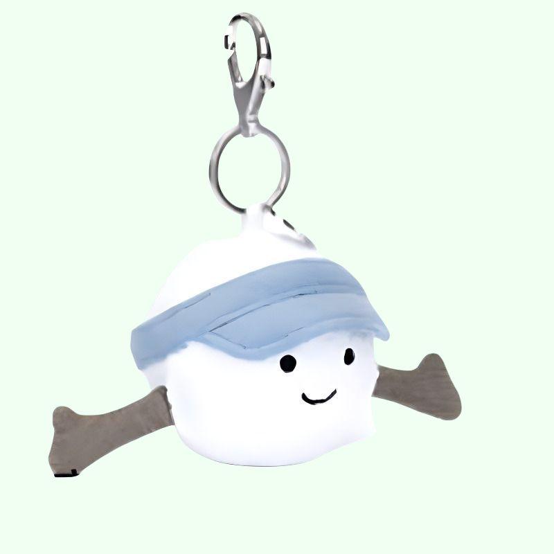 JELLYCAT Fun Sports Series Golf Cute Doll Plush Pendant 6cm High