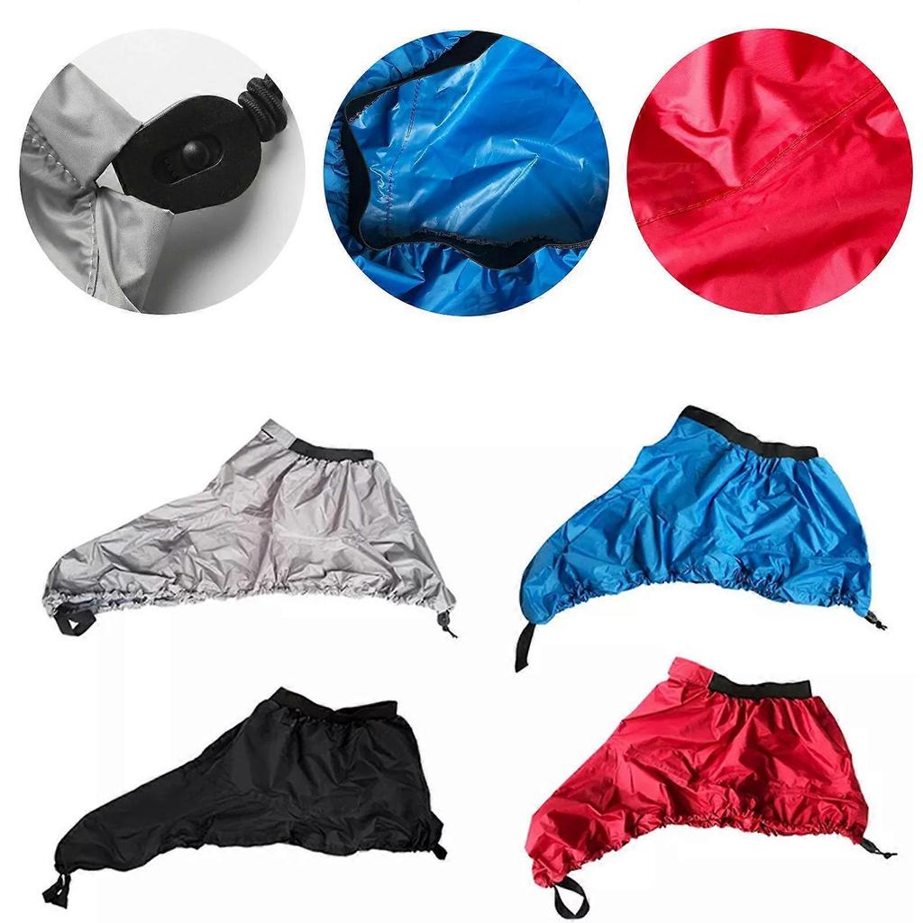 Kayak Spray Skirt Waterproofs Kayak Canoe Boat Spray Deck Skirt Adjustable Kayak Spray Cover Kayak Accessories Enduring