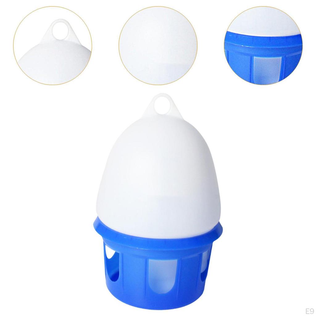 Pigeon Drinker Bird Water Bucket Cage Accessories Dispenser for Peacock