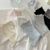 White Socks Summer Thin Hollow Tube Socks Sweet Lace Socks Boneless Pile Cotton Socks